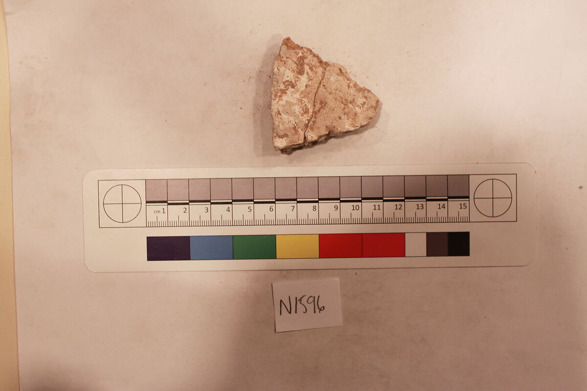 Stucco Fragment, Stucco (mortar); carved