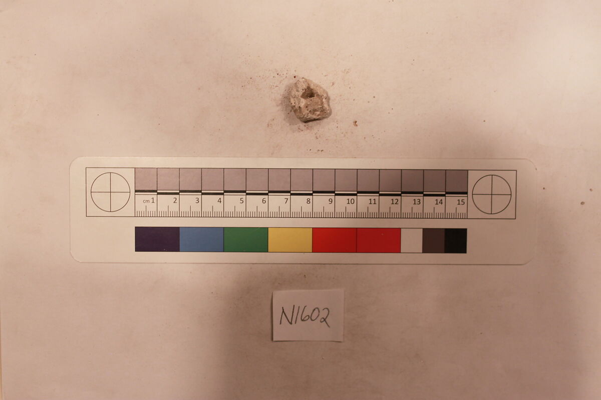 Stucco Fragment, Stucco (mortar); carved