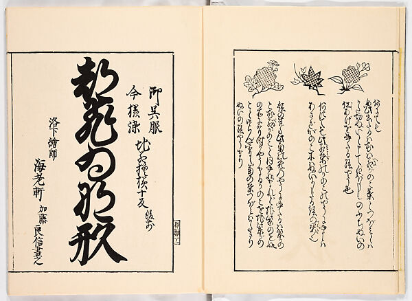 Miyako hinagata, Vol. 9 (kosode patterns from the imperial capital), Woodblock-printed book, Japan