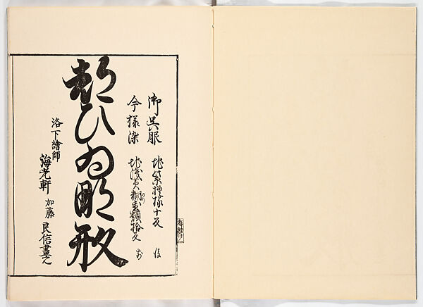Miyako hinagata, Vol. 10 (kosode patterns from the imperial capital), Woodblock-printed book, Japan