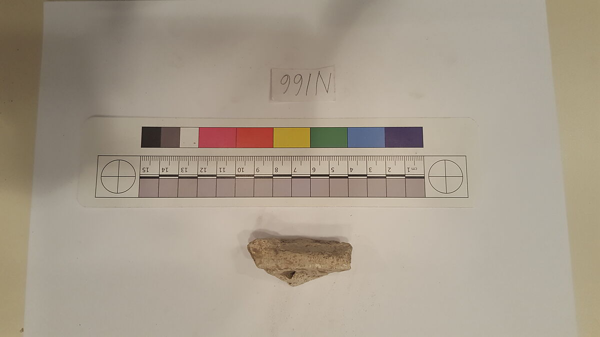 Stucco Fragment, Stucco; carved, painted (?)