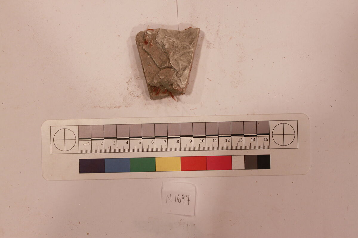 Stucco Fragment, Gypsum (?); carved