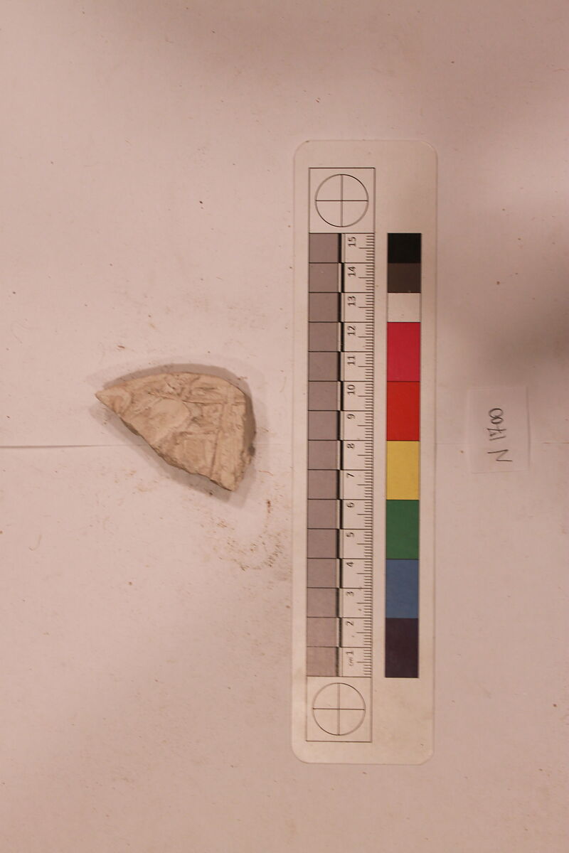 Stucco Fragment, Gypsum; carved