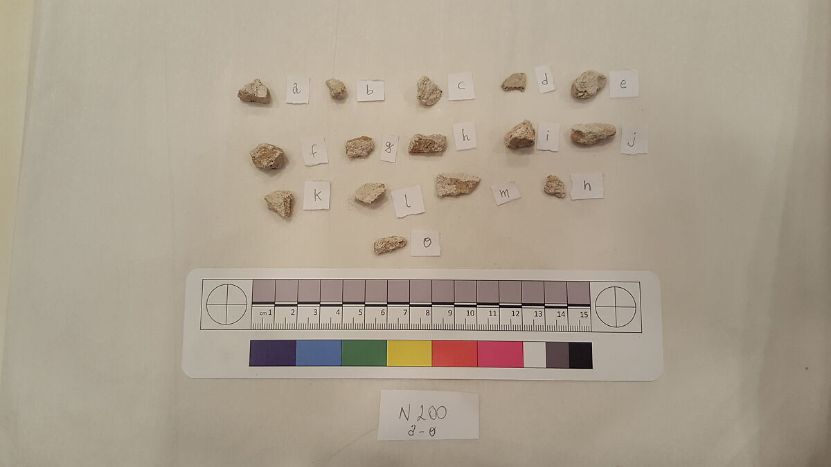 Stucco Fragment, Stucco