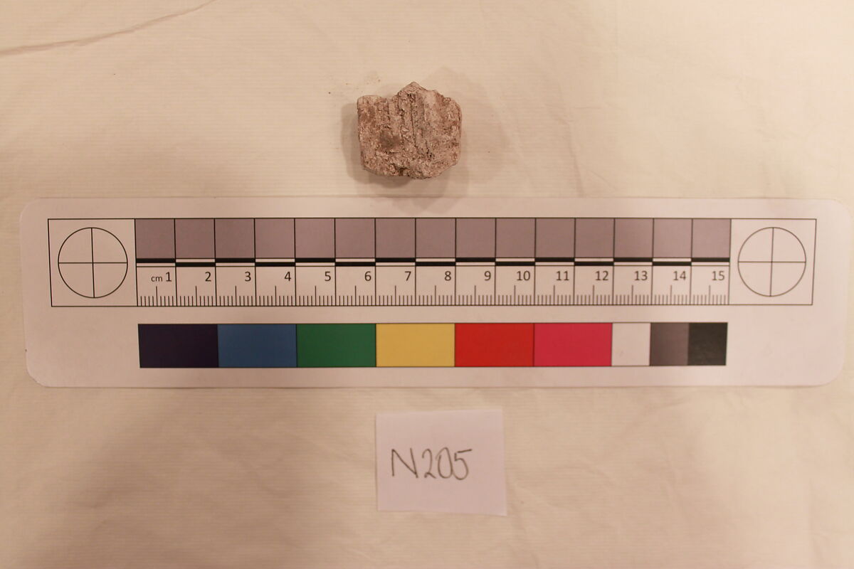 Stucco Fragment, Stucco; carved