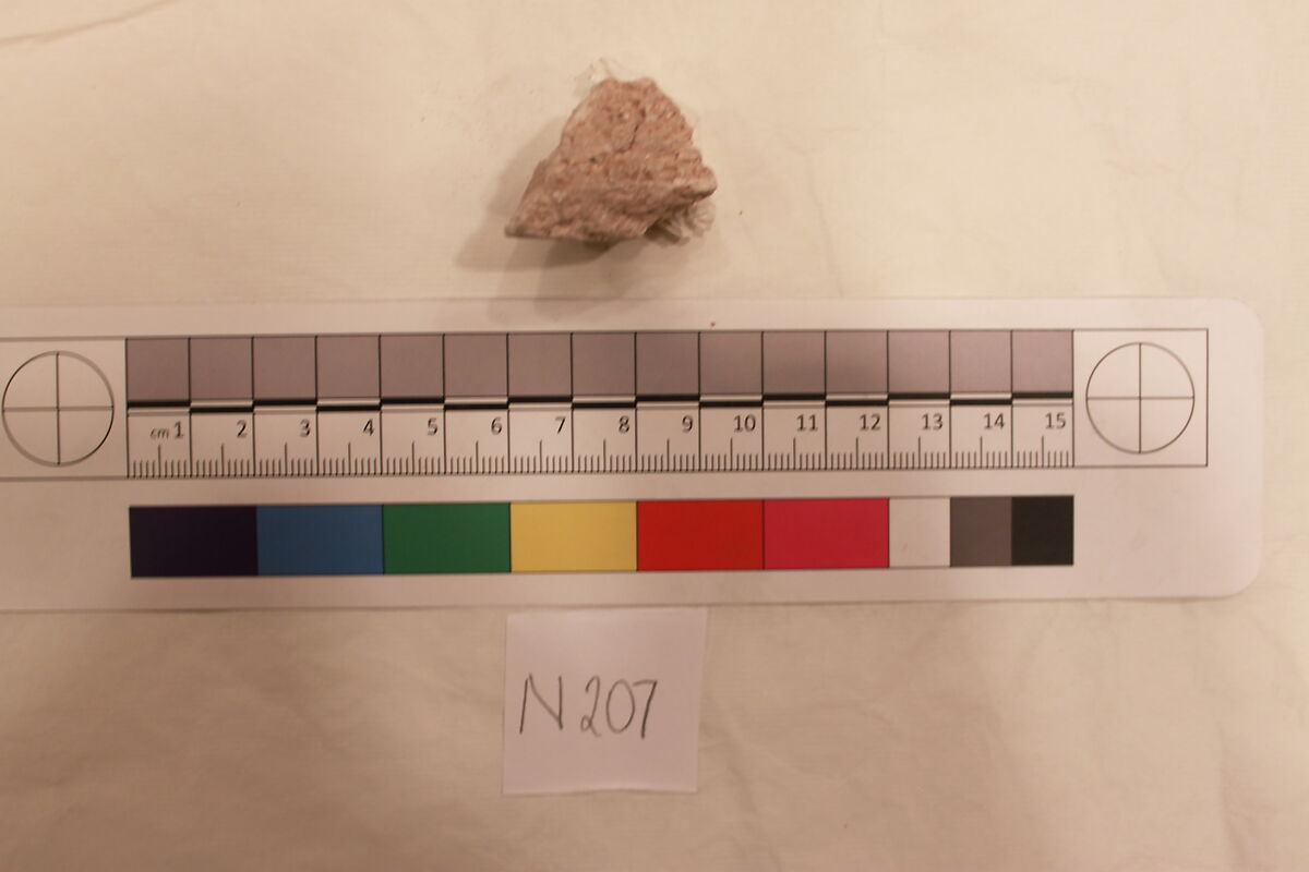 Stucco Fragment, Stucco; carved