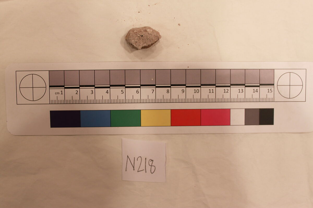 Stucco Fragment, Stucco; carved