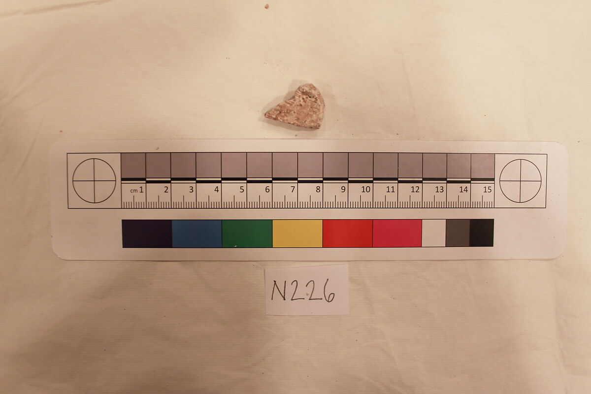 Stucco Fragment, Stucco; carved