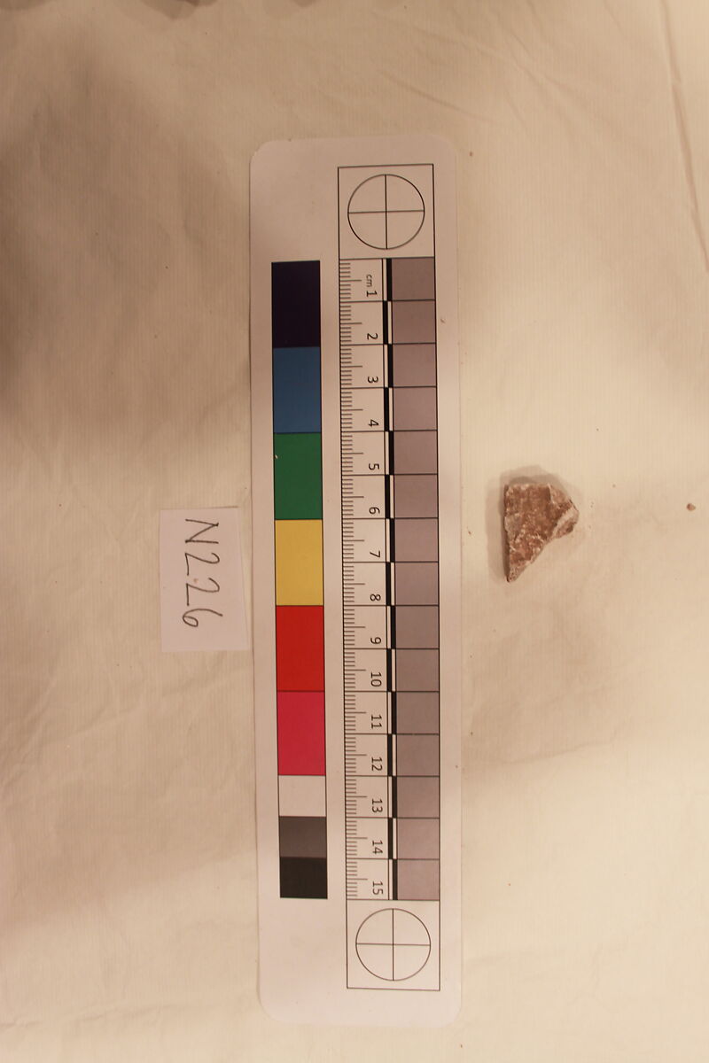 Stucco Fragment, Stucco; carved