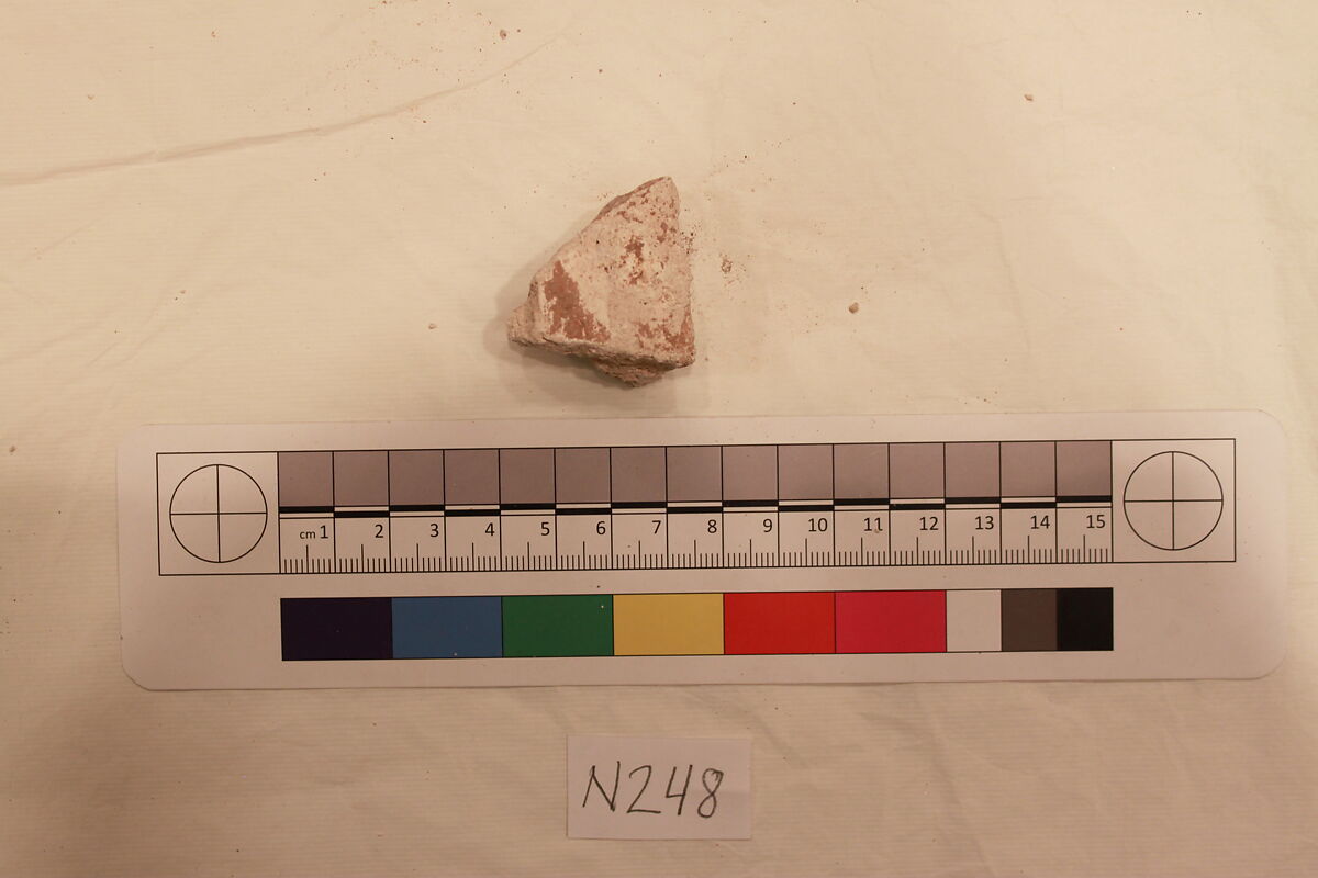 Stucco Fragment, Stucco; carved