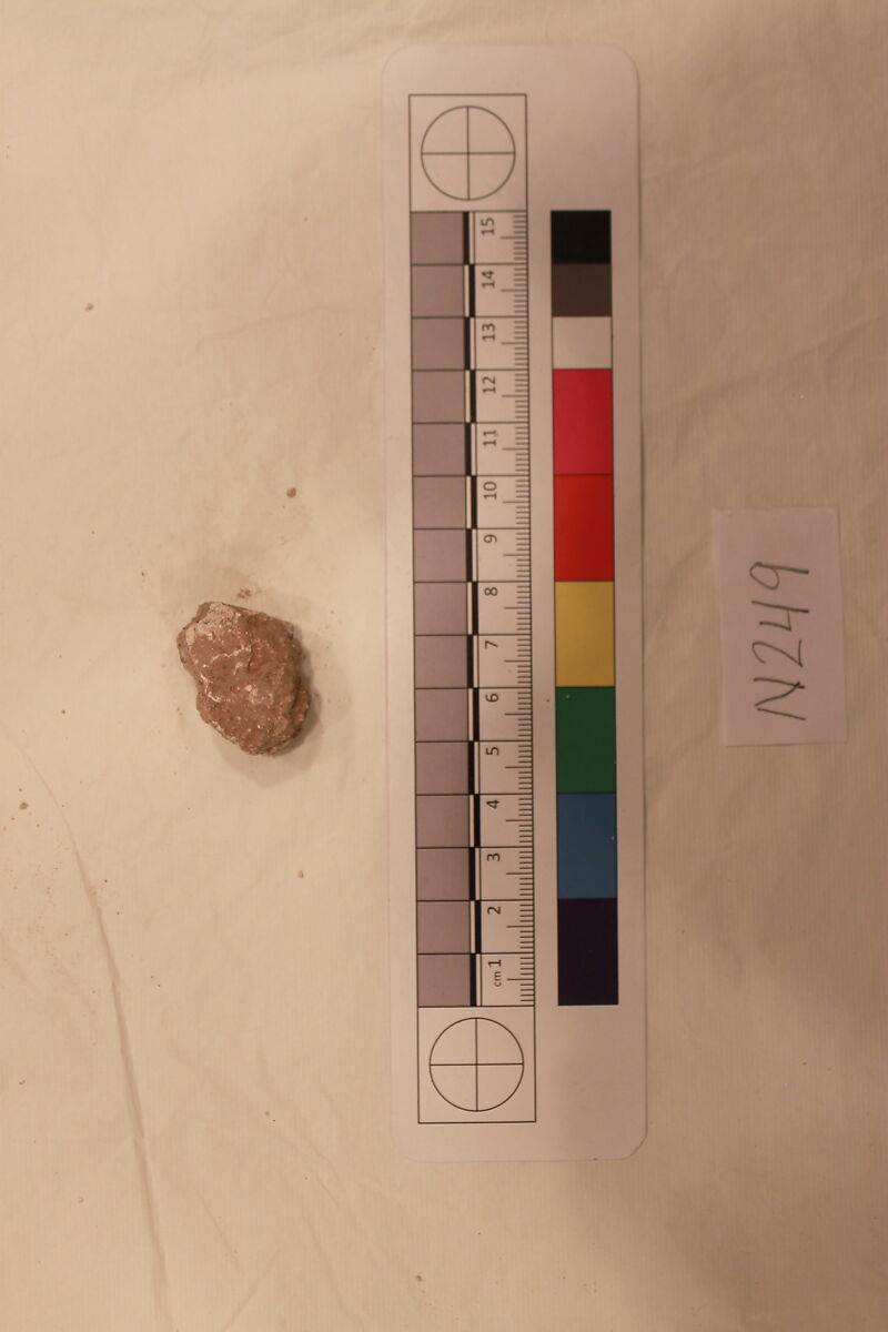 Stucco Fragment, Stucco; carved