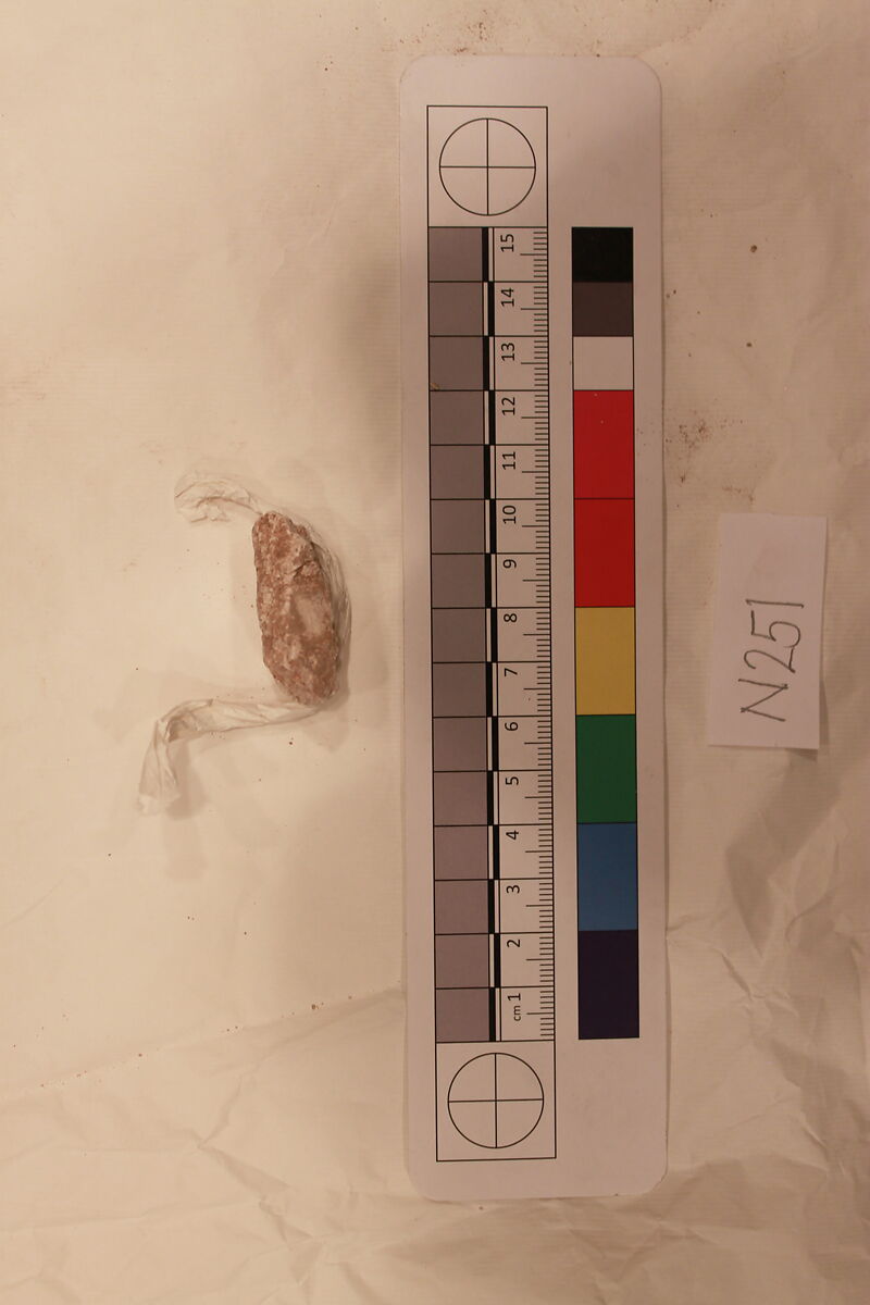 Stucco Fragment, Stucco; carved