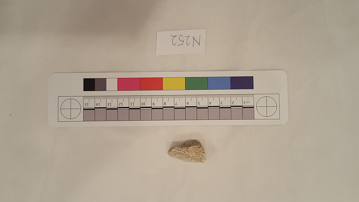 Stucco Fragment, Stucco; carved