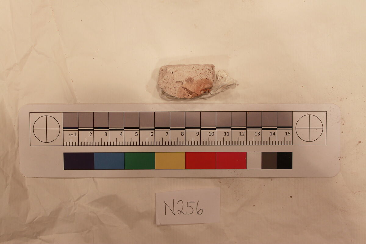 Stucco Fragment, Stucco; carved