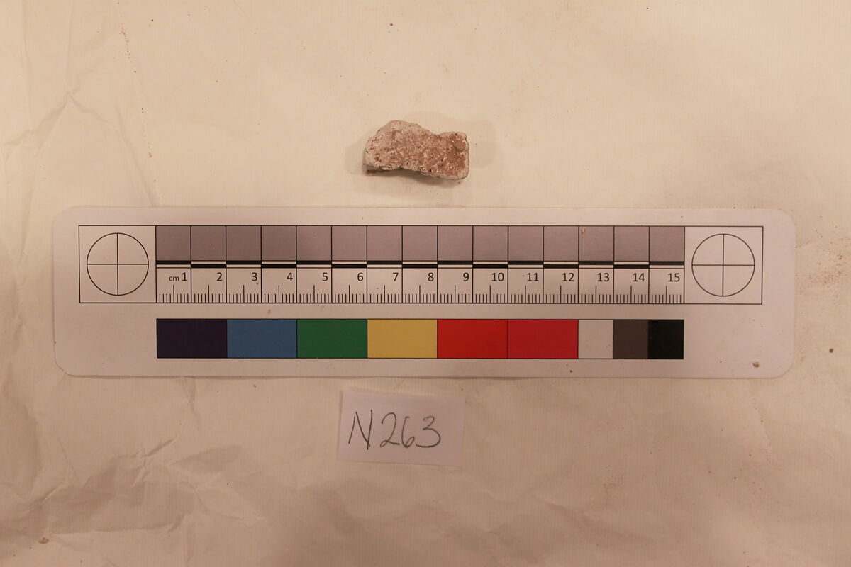 Stucco Fragment, Stucco; carved