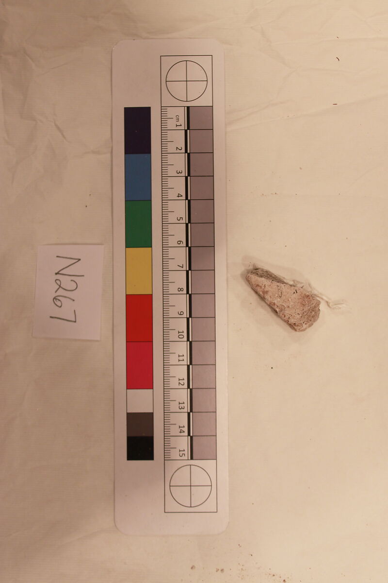 Stucco Fragment, Stucco; carved