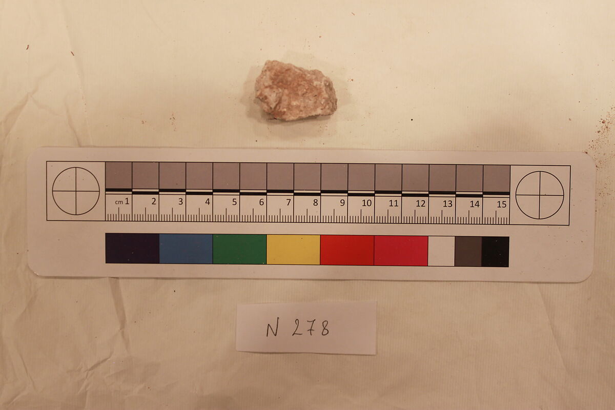 Stucco Fragment, Stucco; carved