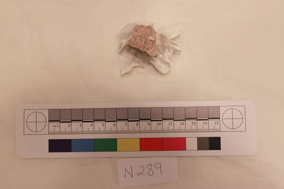 Stucco Fragment, Stucco; carved