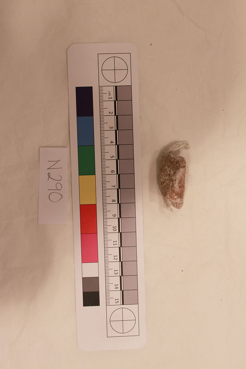 Stucco Fragment, Stucco; carved