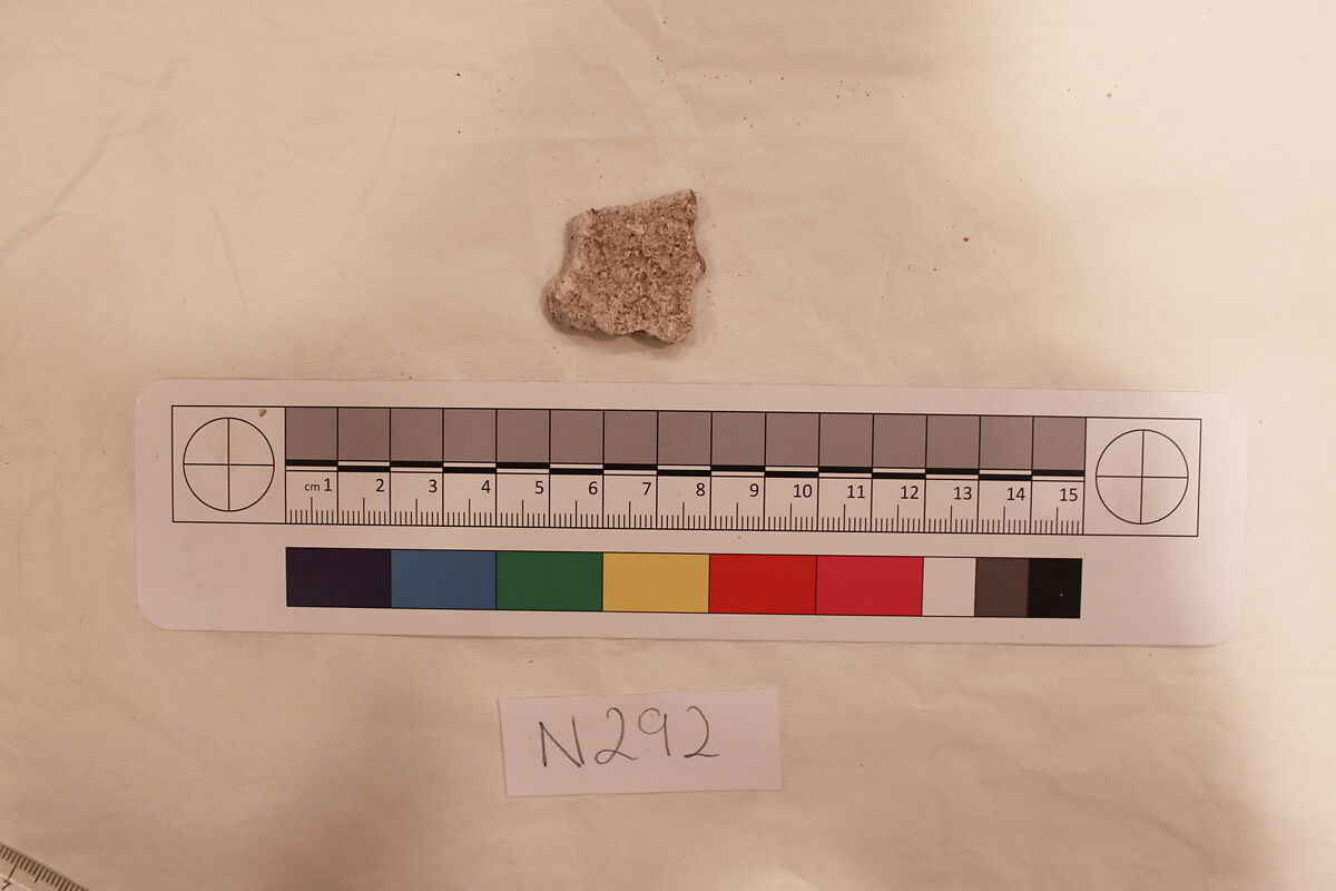 Stucco Fragment, Stucco; carved