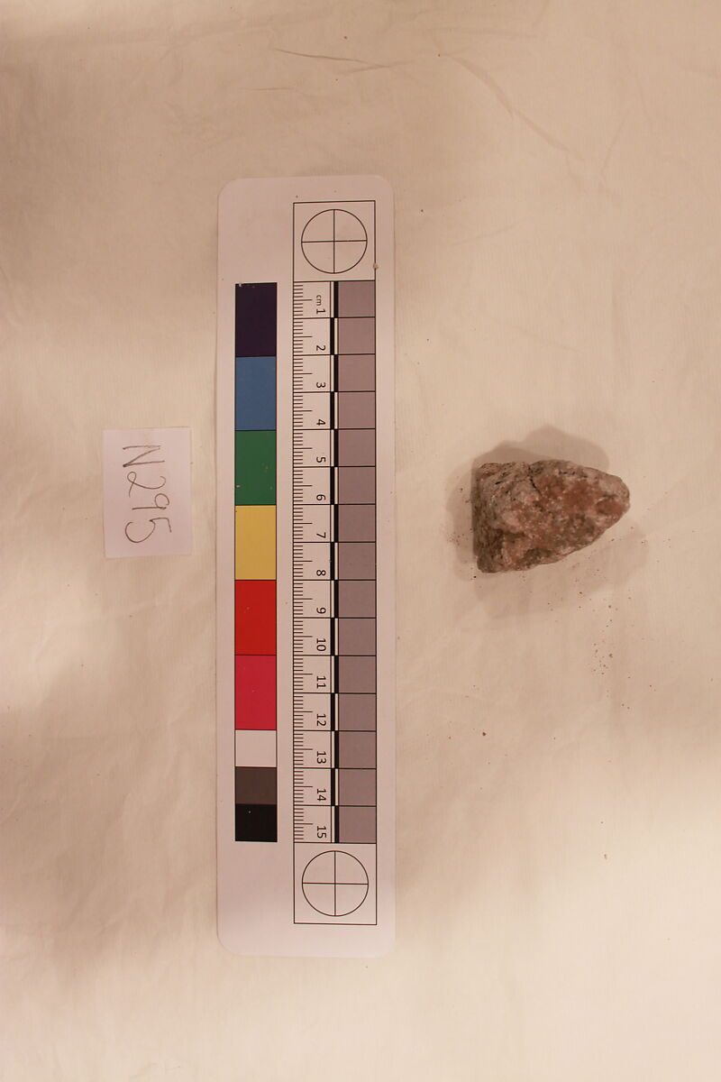 Stucco Fragment, Stucco; carved