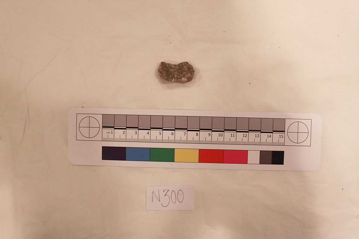 Stucco Fragment, Stucco; carved, painted (?)