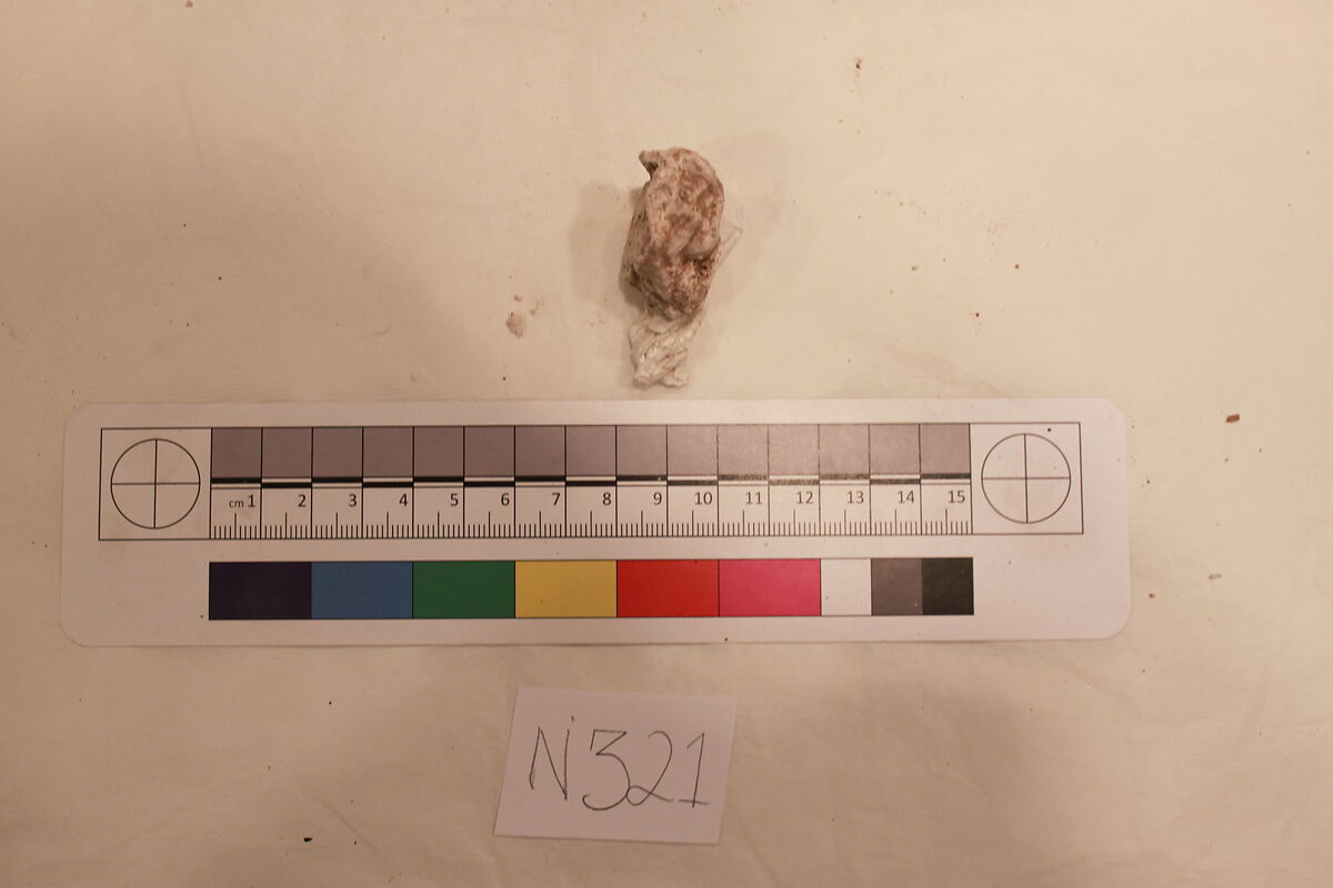 Stucco Fragment, Stucco; carved