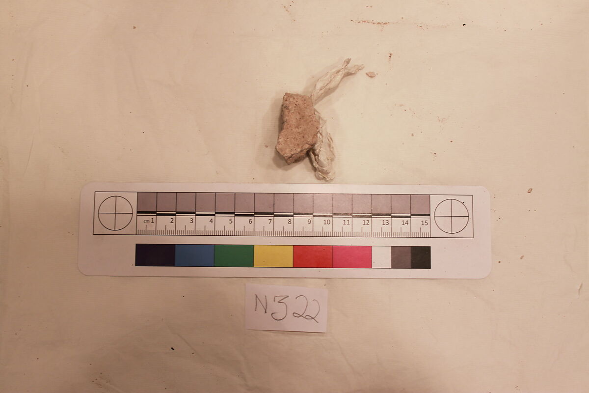 Stucco Fragment, Stucco; carved