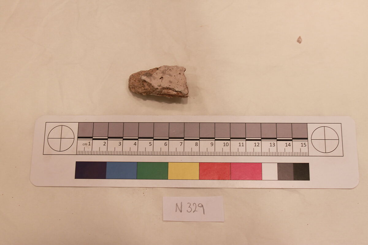 Stucco Fragment, Stucco; carved