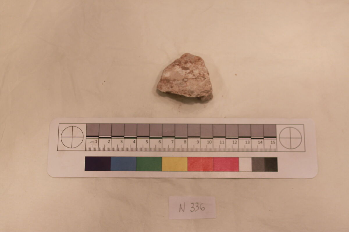 Stucco Fragment, Stucco; carved