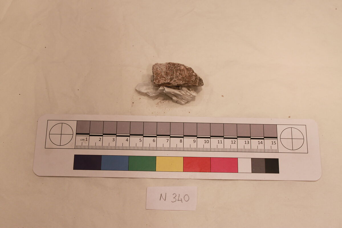 Stucco Fragment, Stucco; carved