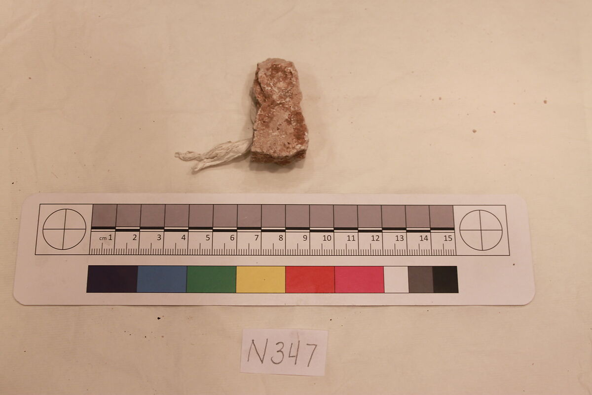 Stucco Fragment, Stucco; carved