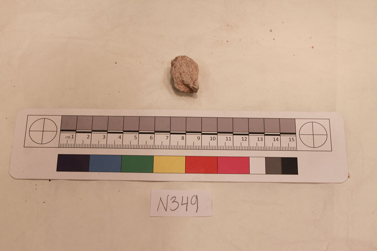 Stucco Fragment, Stucco; carved