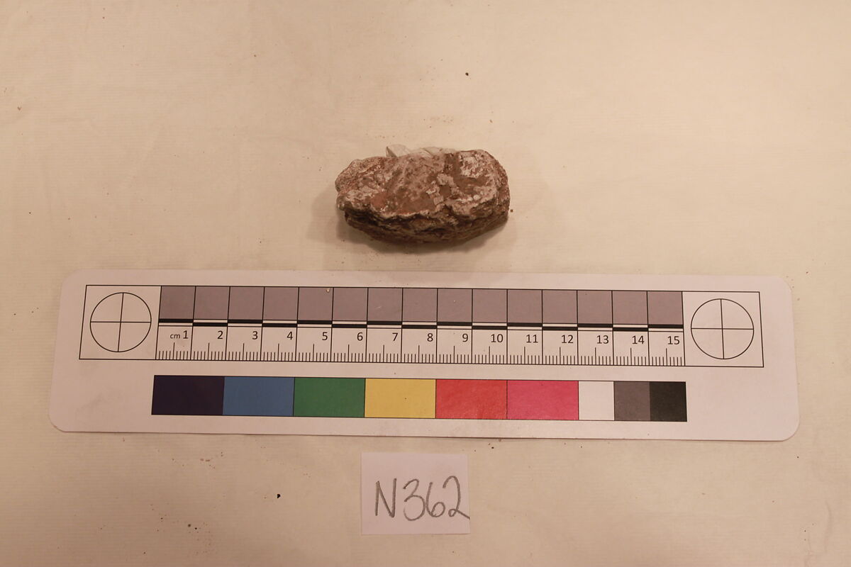 Stucco Fragment, Stucco; carved