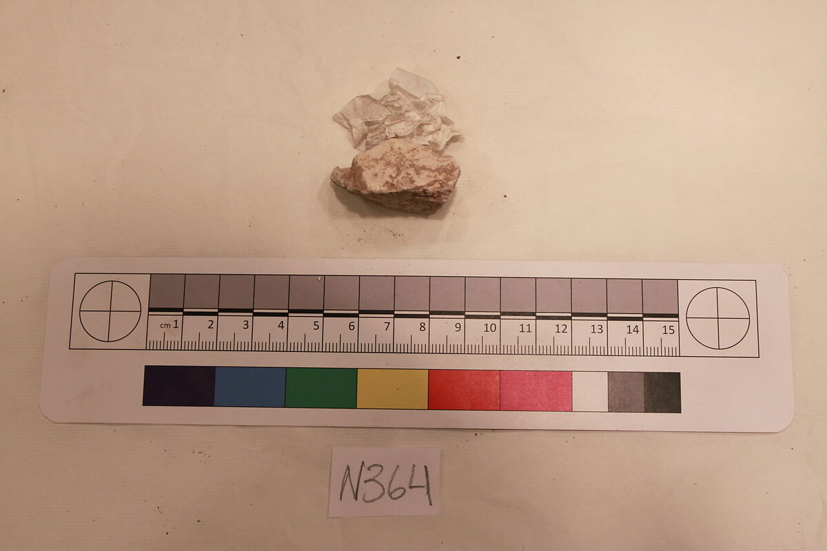 Stucco Fragment, Stucco; carved