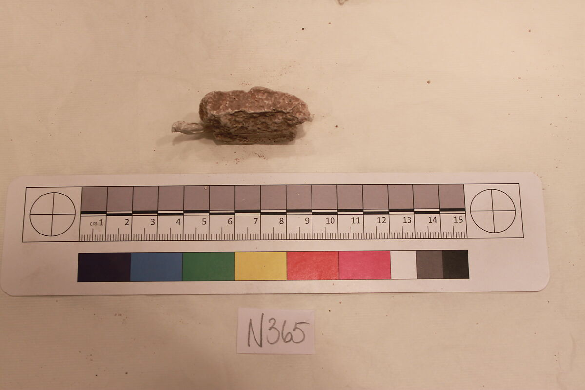 Stucco Fragment, Stucco; carved