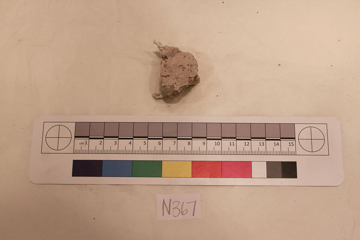 Stucco Fragment, Stucco; carved