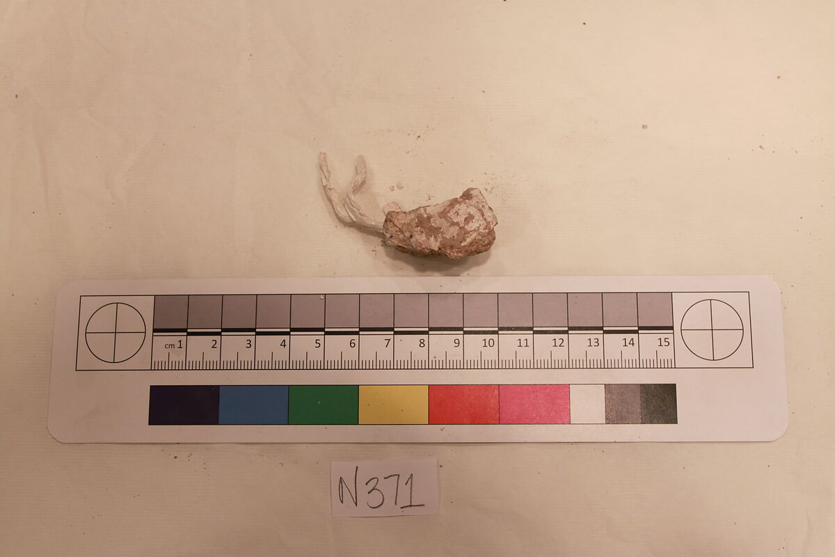 Stucco Fragment, Stucco; carved