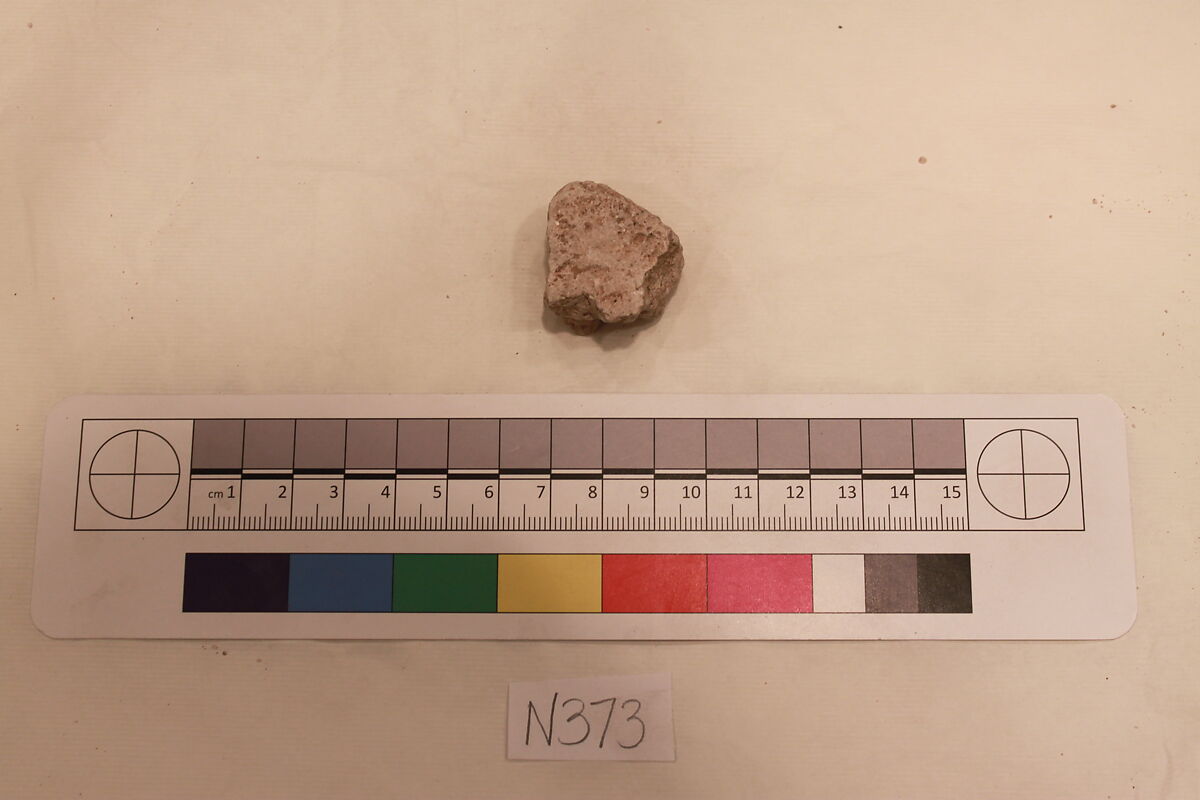 Stucco Fragment, Stucco; carved