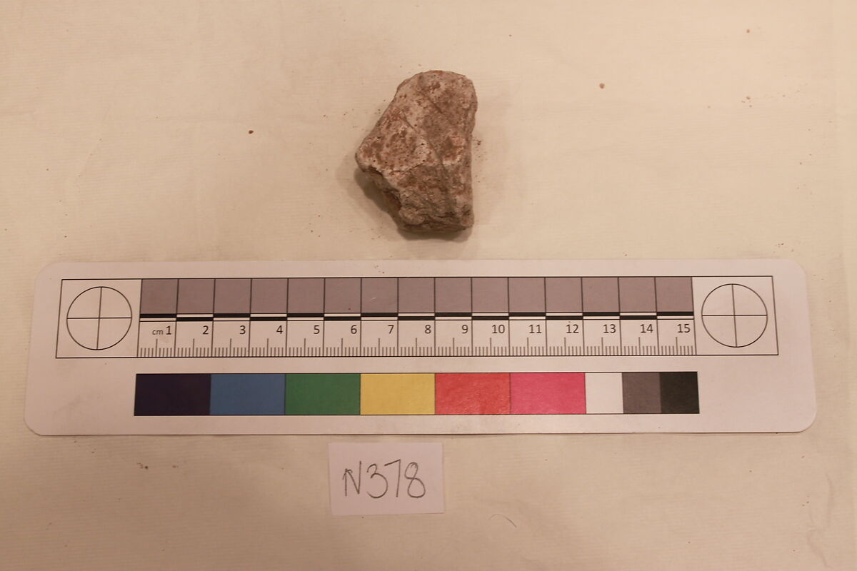 Stucco Fragment, Stucco; carved