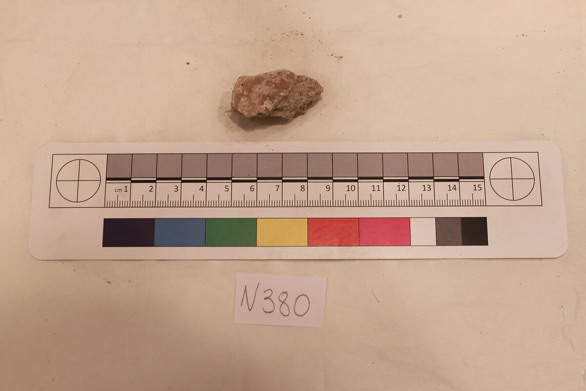 Stucco Fragment, Stucco; carved