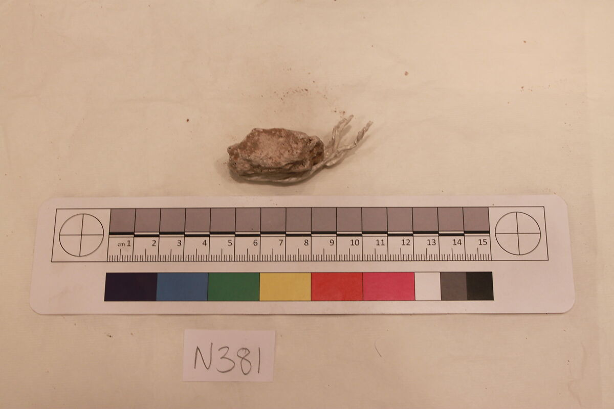 Stucco Fragment, Stucco; carved