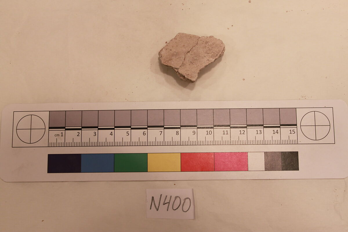 Stucco Fragment, Stucco; carved