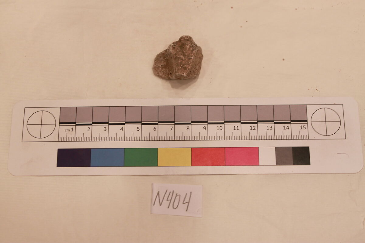 Stucco Fragment, Stucco; carved 