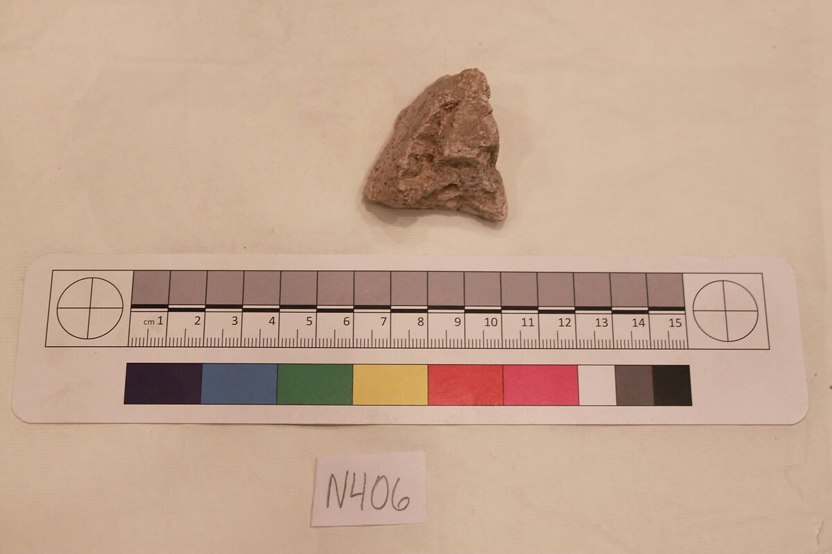 Stucco Fragment, Stucco; carved