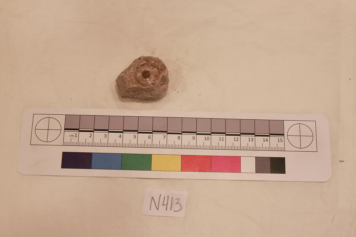 Stucco Fragment, Stucco; carved