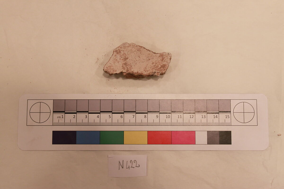 Stucco Fragment, Stucco; carved