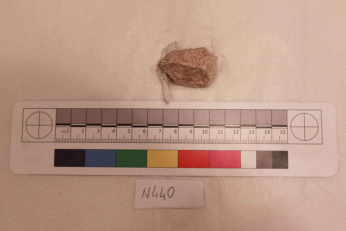 Stucco Fragment, Stucco; carved