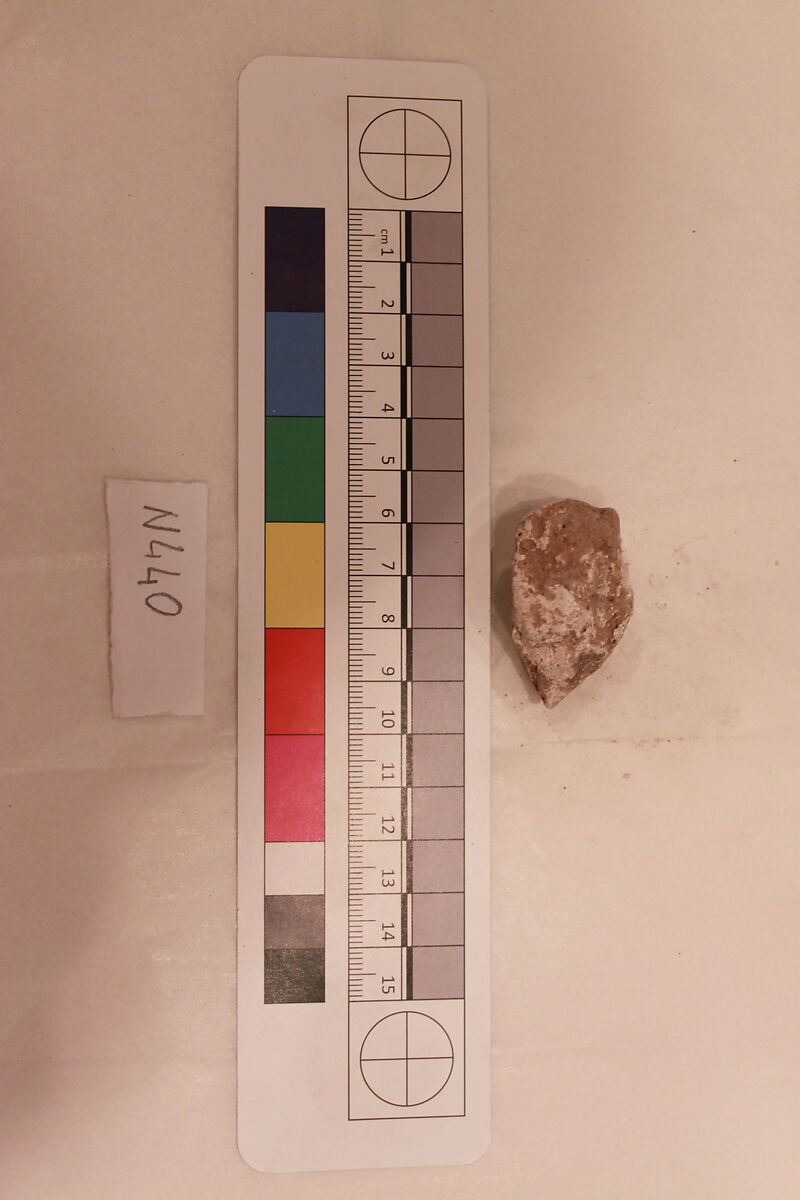 Stucco Fragment, Stucco; carved