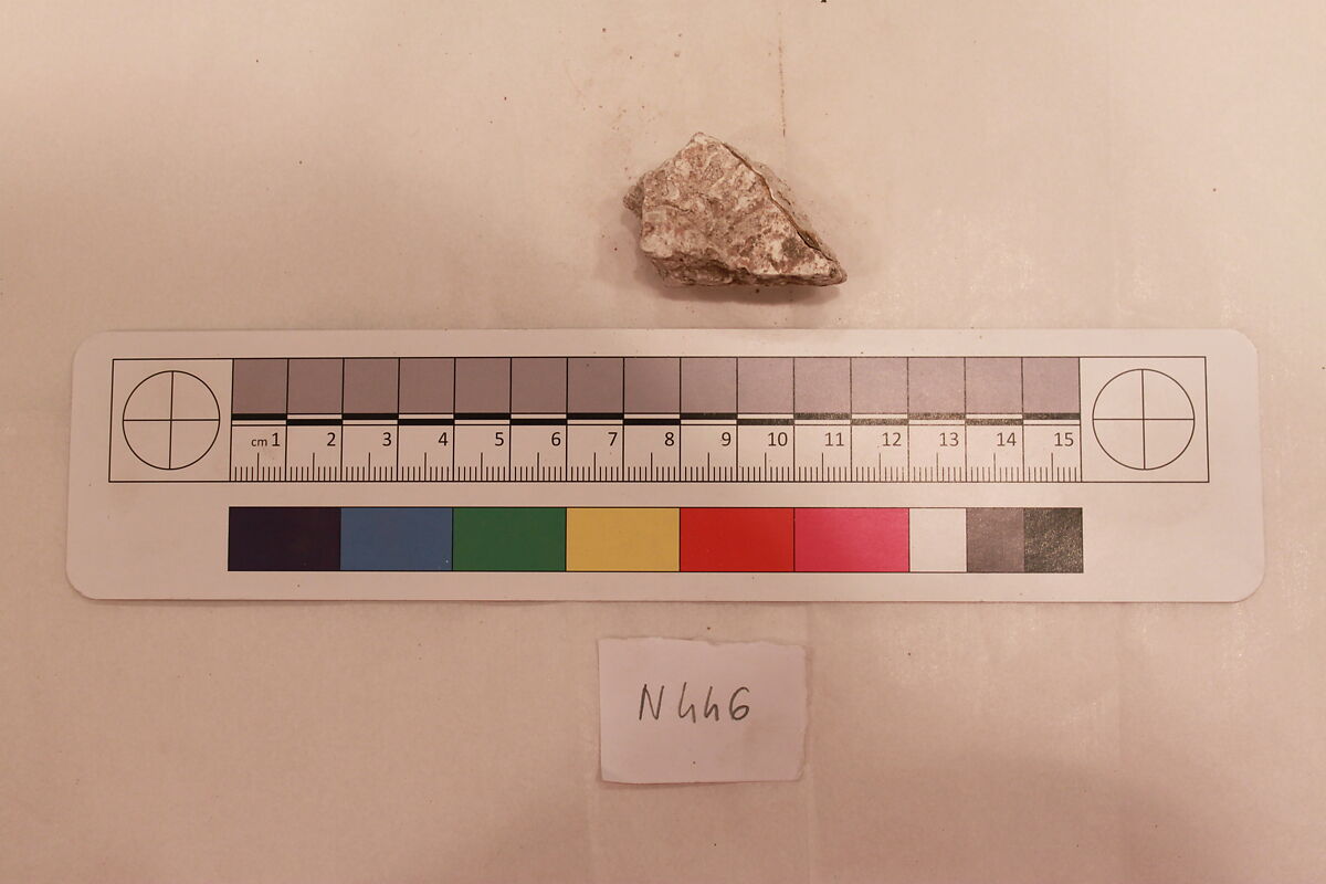 Stucco Fragment, Stucco; carved